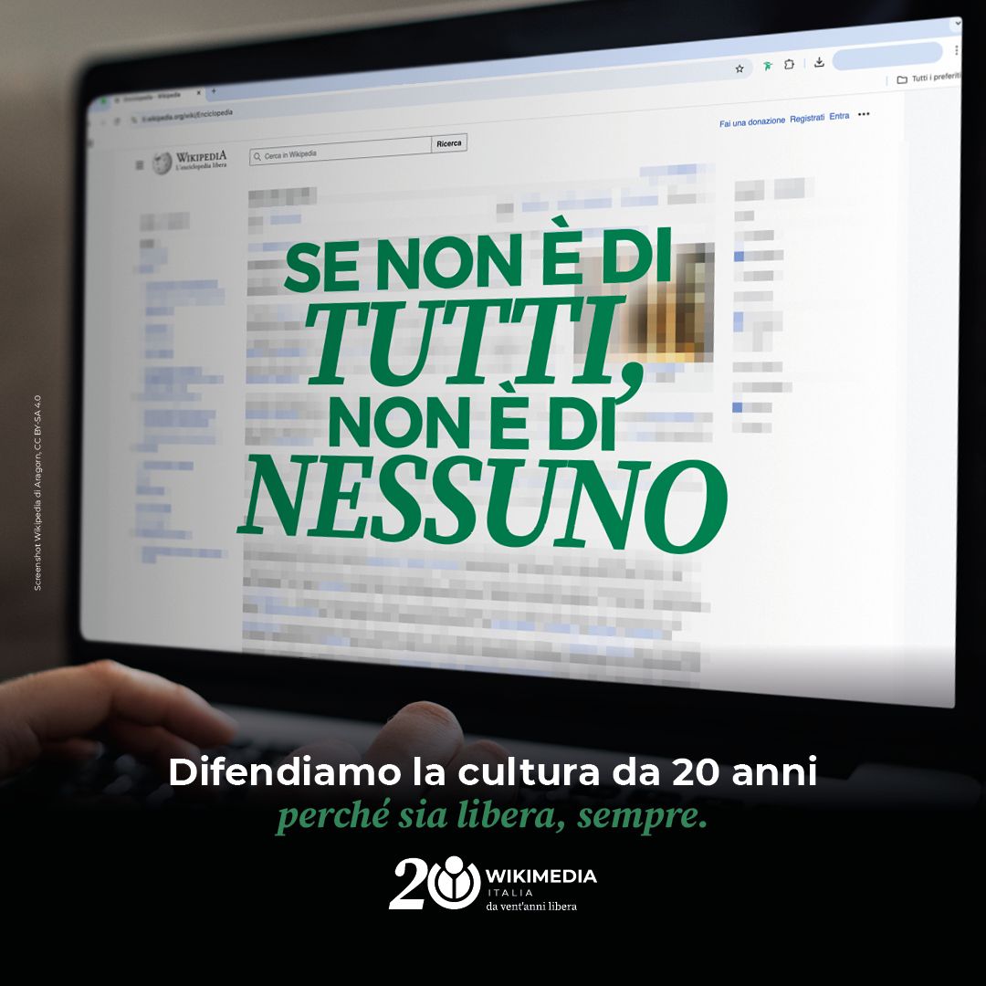 Wikimedia Italia 20 anni